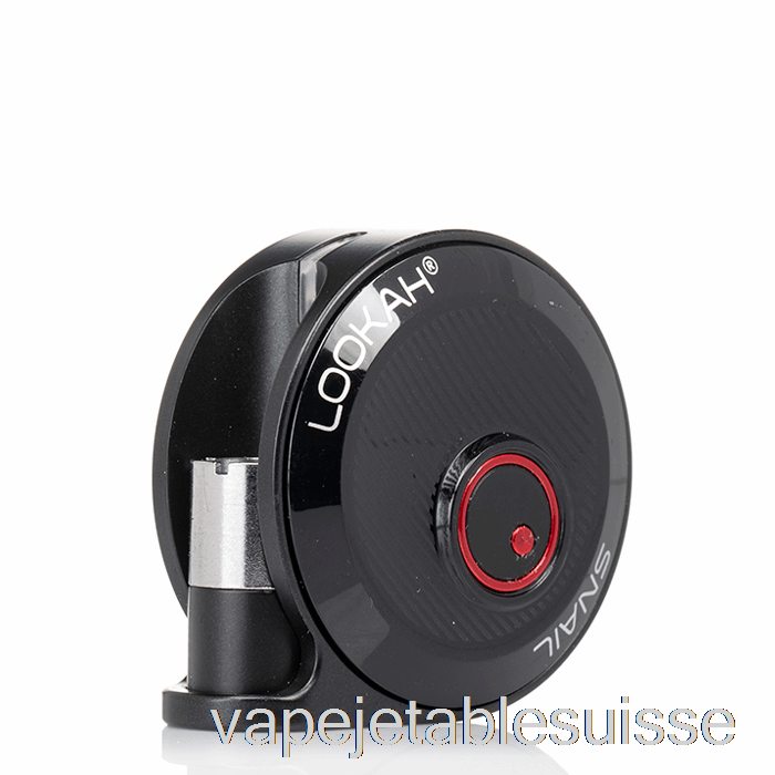 Vape Suisse Lookah Snail 2.0 Vaporisateur Noir